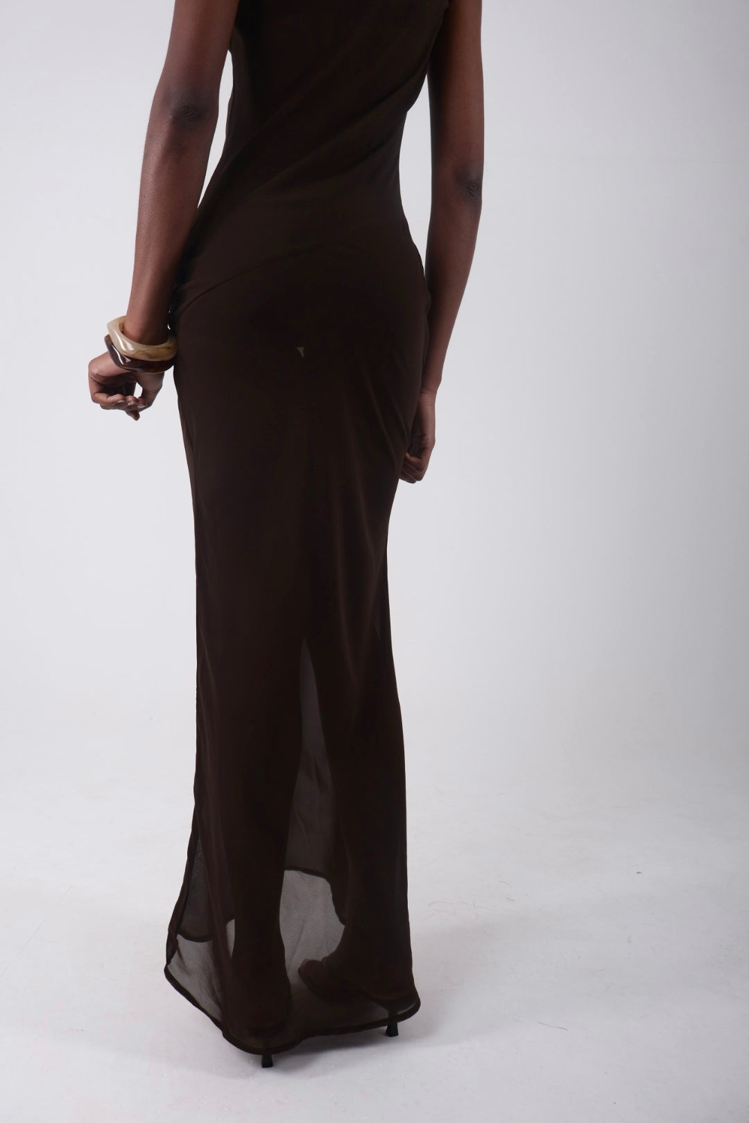 Sheer Bias Dress