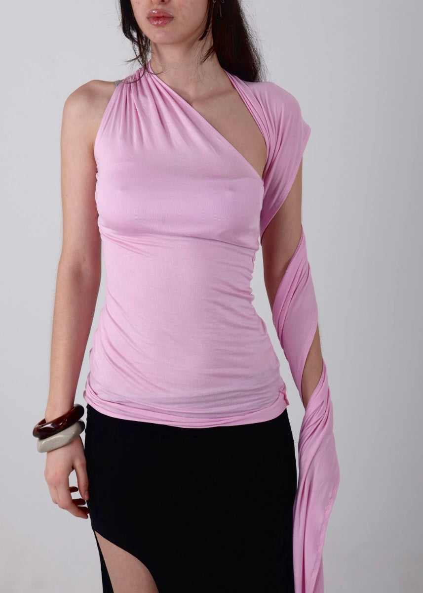 Swirl Top Pink