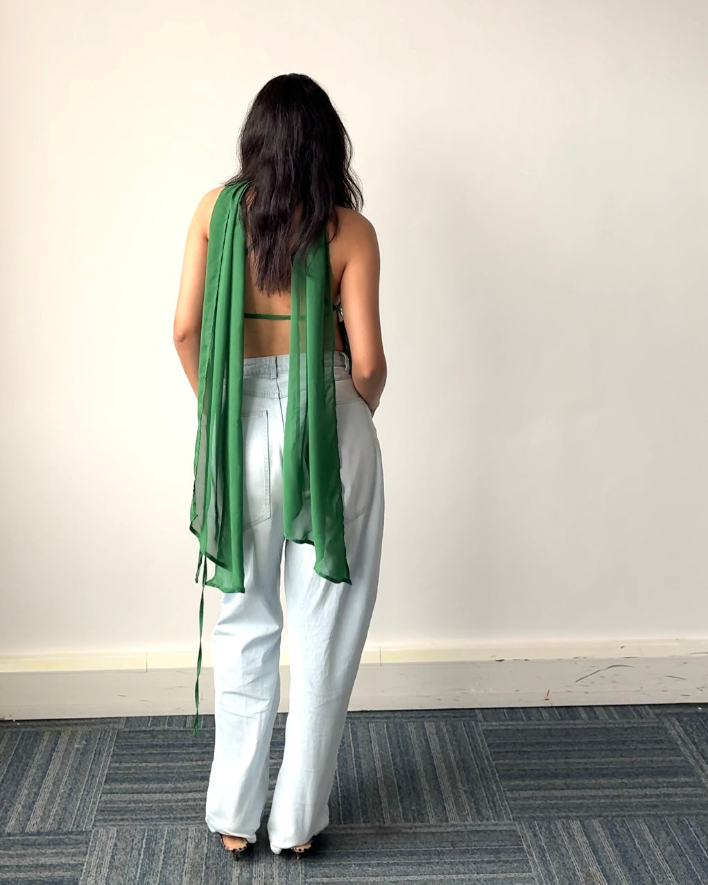 Scarf top