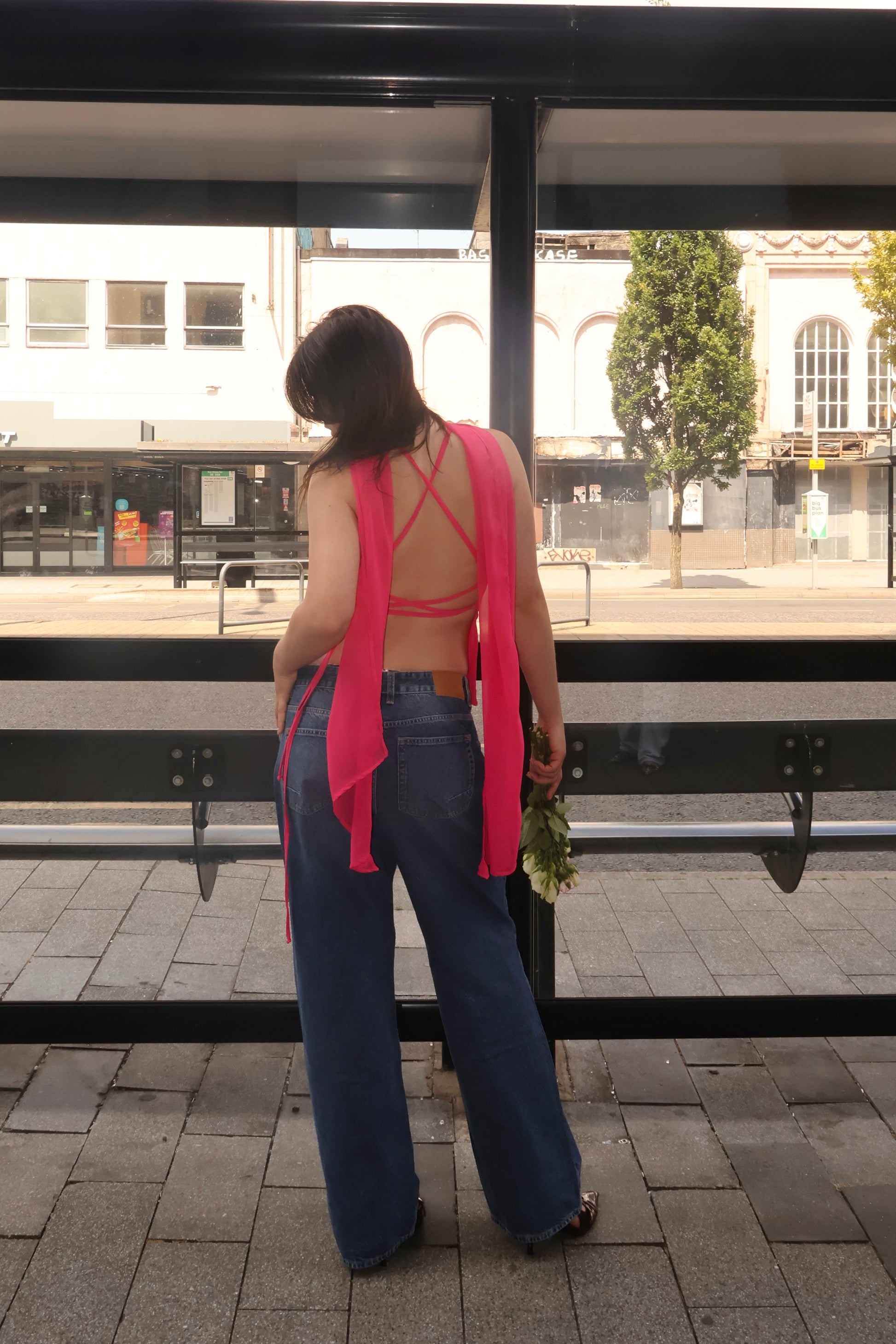 Scarf top
